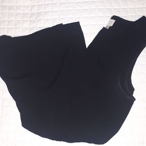 Target shorts romper with back cut out, size XS